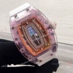Swiss Copy Richard Mille Lady RM 007 Watch Pink Sapphire case